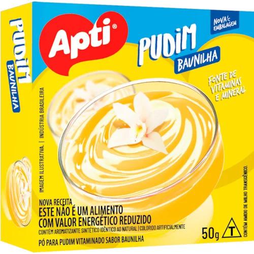 Pudim Po Apti Cx 50g Baun