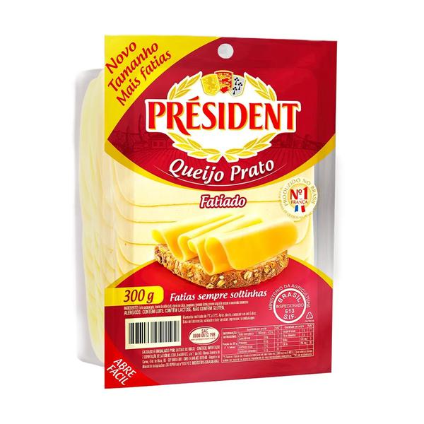 Queijo Prato President Pt 300g