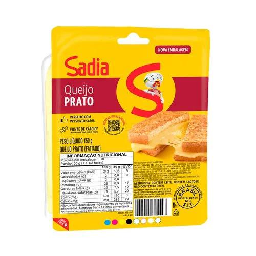 Queijo Prato Sadia  150g <<< INATIVO >>>