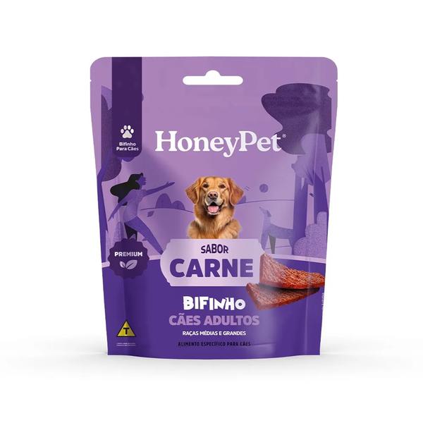 Racao Alim Cao Bifinho Honey Pet 180g Carne Adulto