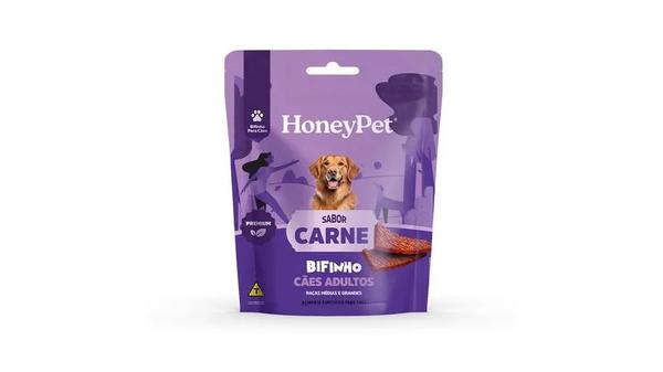 Racao Alim Cao Bifinho Honey Pet 400g Carne Adulto