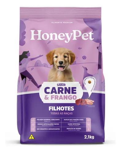 Racao Alim Cao Honey Pet  6kg Carne Frango Filhote