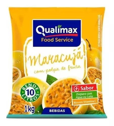 Refresco Po Qualimax Pct 1kg Maracuja