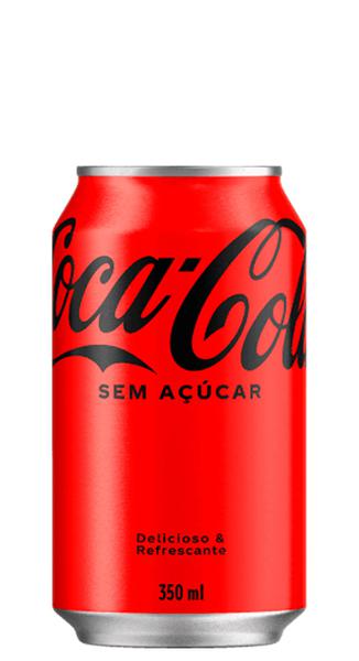 Refrigerante Coca Cola S/Acucar Lt 350ml