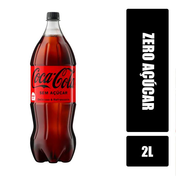 Refrigerante Coca Cola Zero Pet  2lt