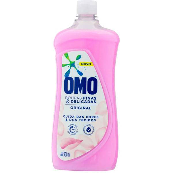 Sabao Liq Omo Fr 900ml Roupas Finas Delicadas Original 