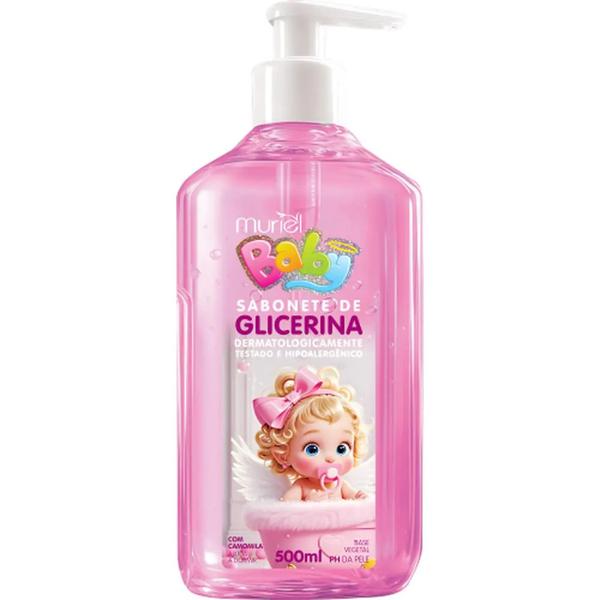 Sabonete Glicerina Liq Muriel Baby Fr 500ml Rosa