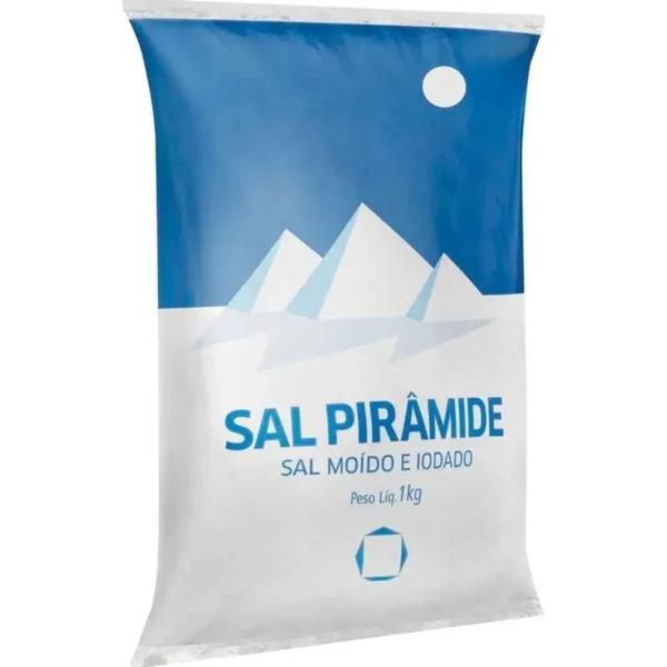 Sal Refinado Pirâmide 1kg