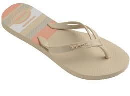 Sand Havaianas Elegance Print cj 1cj B.Palha 35/36