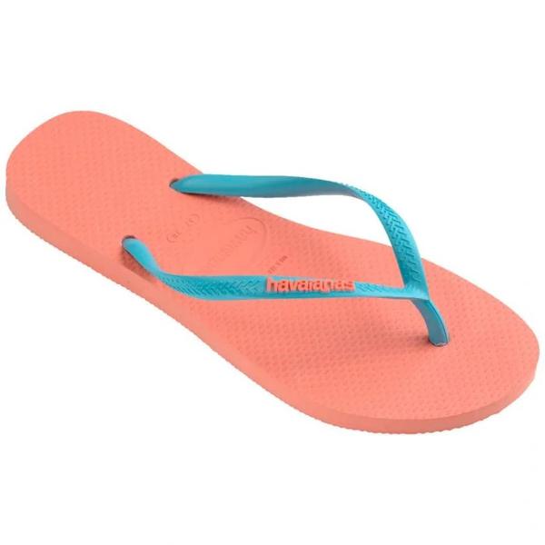 Sand Havaianas Logo  1cj Rosa Peach N35/36
