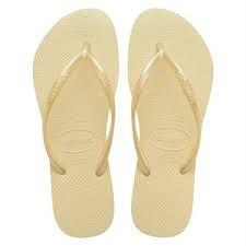 Sand Havaianas Slim Basica 1cj Butter Cream 39/40