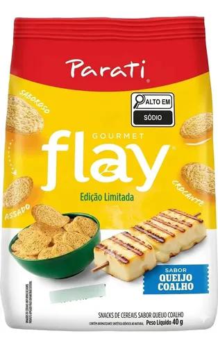 Snack Flay Gourmet Pct 40g Queijo Coalho