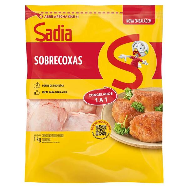 Sobrecoxa Fgo Cg Sadia Zip 1kg