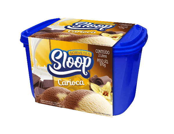 Sorvete Cg Sloop Pt 1500ml Carioca