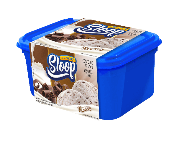 Sorvete Cg Sloop Pt 1500ml Flocos