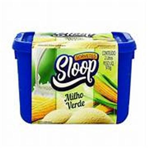 Sorvete Cg Sloop Pt 1500ml Milho Verde