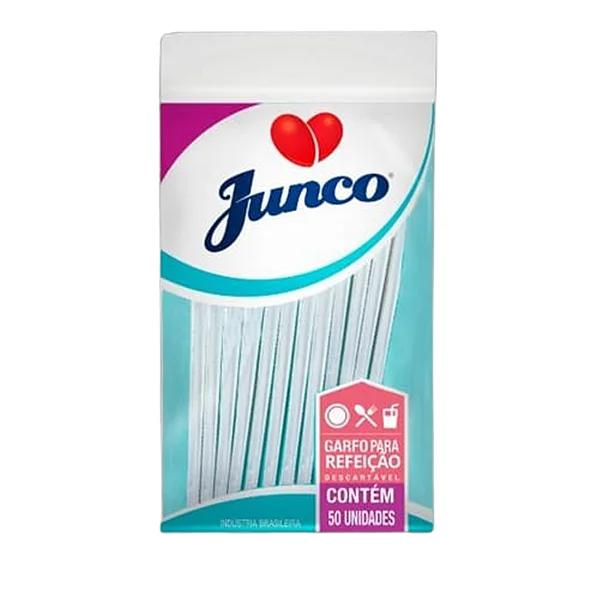 Talher Descartavel Cristal Plast Pct Junco 50un Colher