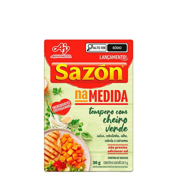 Temp Sazon Na Medida Cx 30g Cheiro Verde 