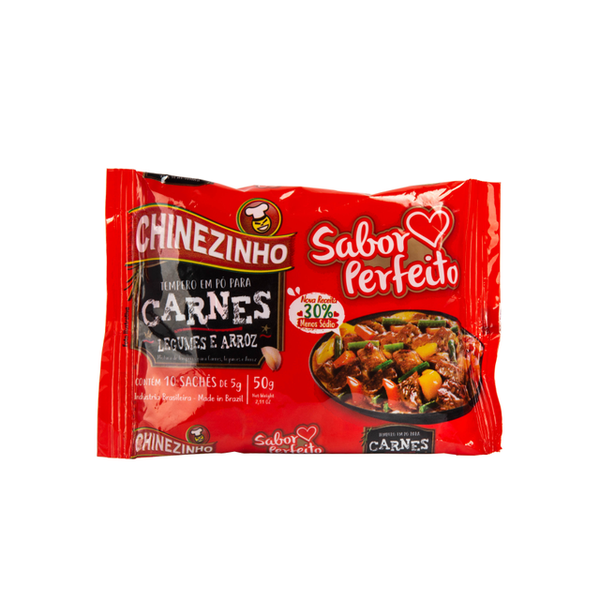 Tempero Chinezinho Sabor Perfeito Sh 50g Carne