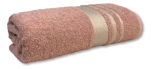 Toalha Banho Toscana 69 x 140 Cm  MARGEX Rosa 283