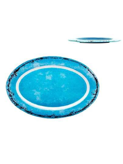 Travessa Oval 35x26Cm  Chinatown Azuli CT0136