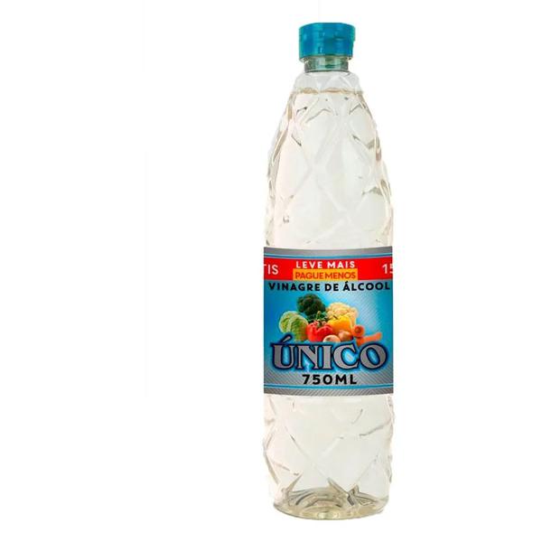 Vinagre Unico Pet 750ml Alcool