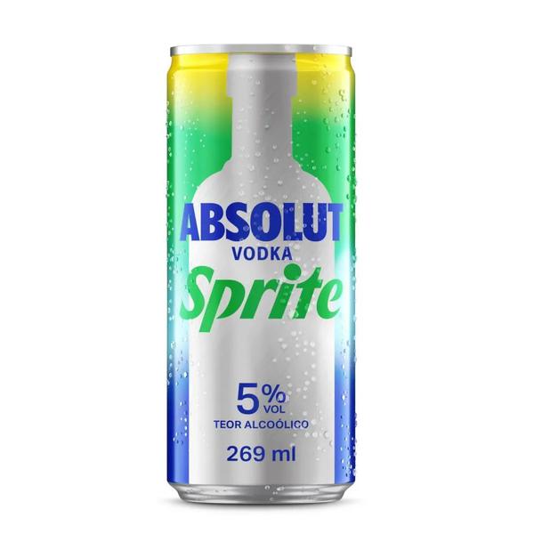 Vodka Absolut Sprite 269Ml Lt