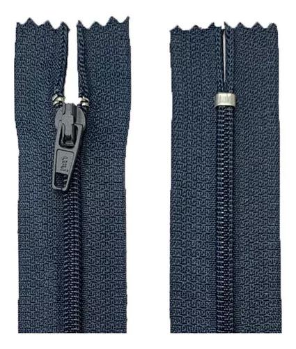 Ziper Nylon 20Cm  Kit Aviamentos Azul Marinho