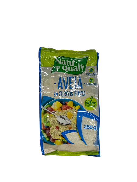 AVEIA NATUQUALY FLOCOS FINOS 250G