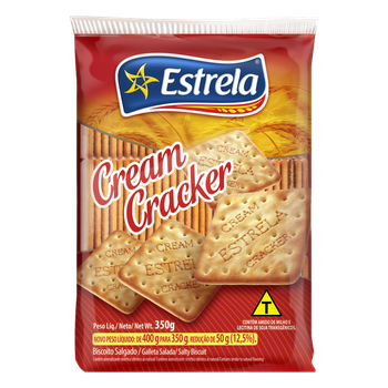 BISC CR CRACKER ESTRELA 350G