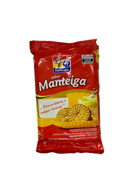 BISC FORTALEZA DOCE MANTEIGA 270G