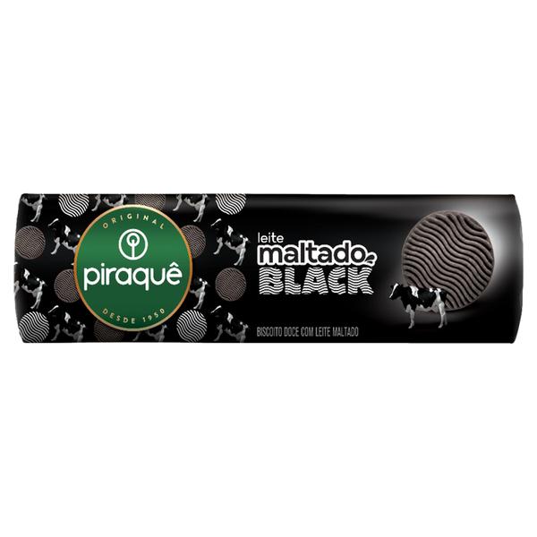 BISC PIRAQUE LEITE MALTADO BLACK 80G