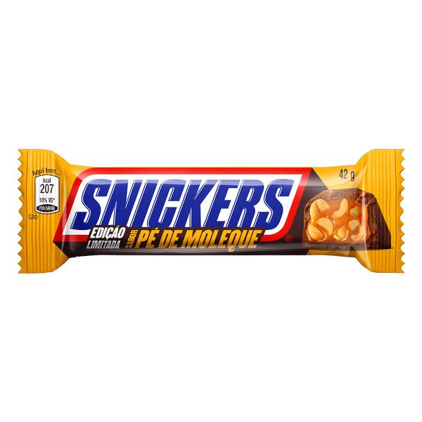 CHOC SNICKERS PE MOLEQUE 45G