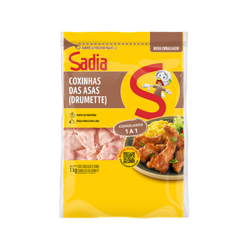 COXINHA ASA FRANGO DRUM CONG SADIA PCT 1