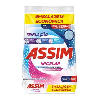 DETERG PO ASSIM TRIPLA  ACAO SCH 800G