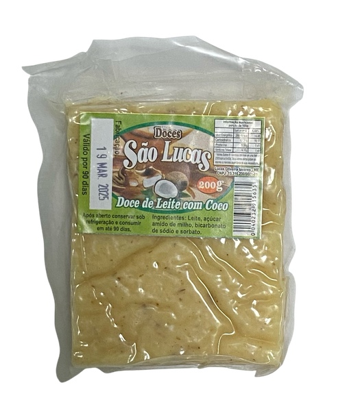 DOCE LEITE SAO LUCAS C\COCO TAB 200G