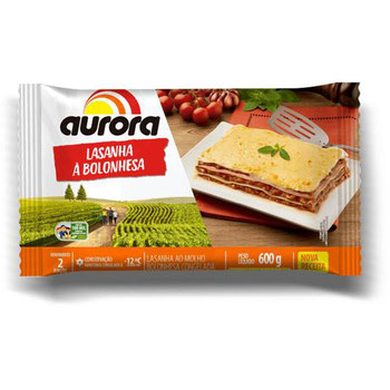 LASANHA AURORA BOLONHESA 600G