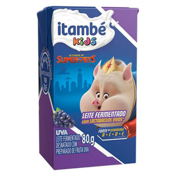 LEITE FERM ITAMBE KIDS UVA 80G