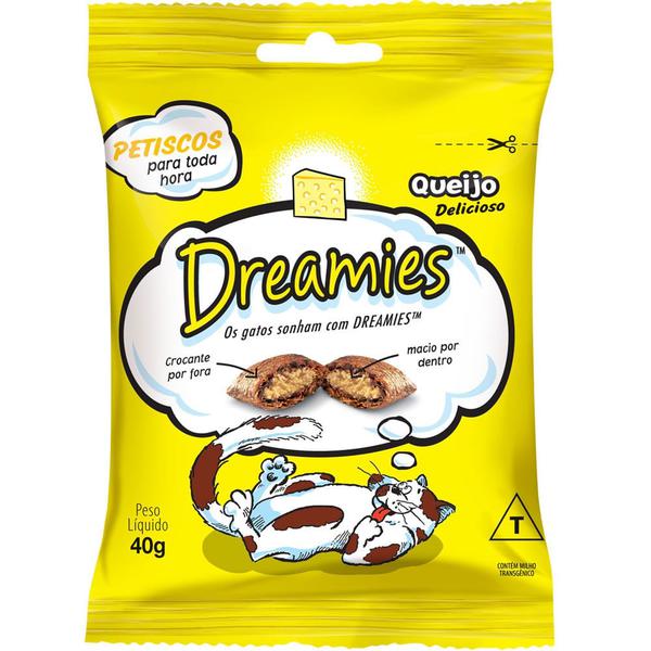 PETISCO DREAMIES GATOS SABOR QUEIJO 40G