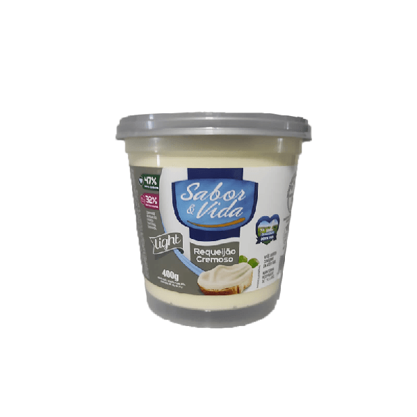 REQUEIJAO CREM SABOR E VIDA LIGHT 400G