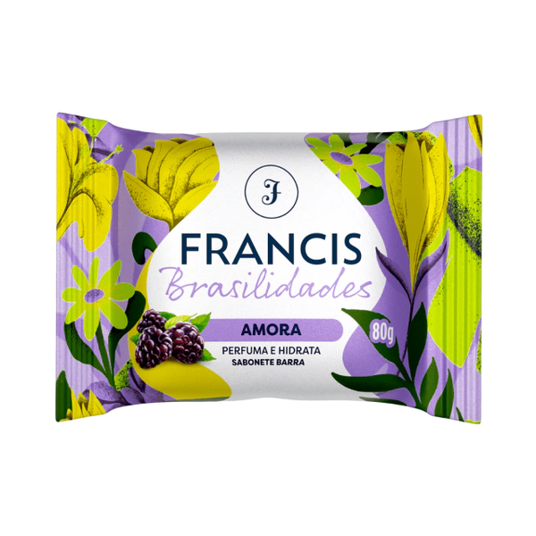 SAB FRANCIS BRASILIDADE AMORA 80G