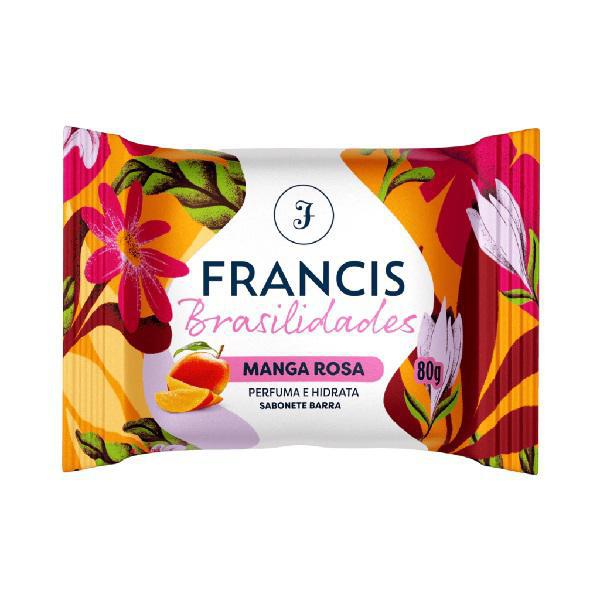 SAB FRANCIS BRASILIDADE MANGA ROSA 80G