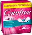 ABSORVENTE CAREFREE C/40 TODO DIA