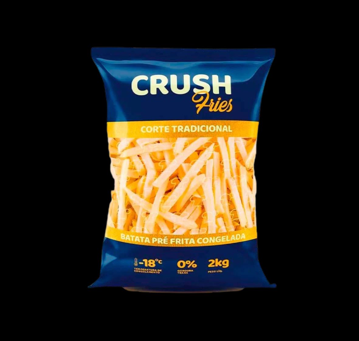 BATATA PRE-FRITA CONG CRUSH TRAD 2KG