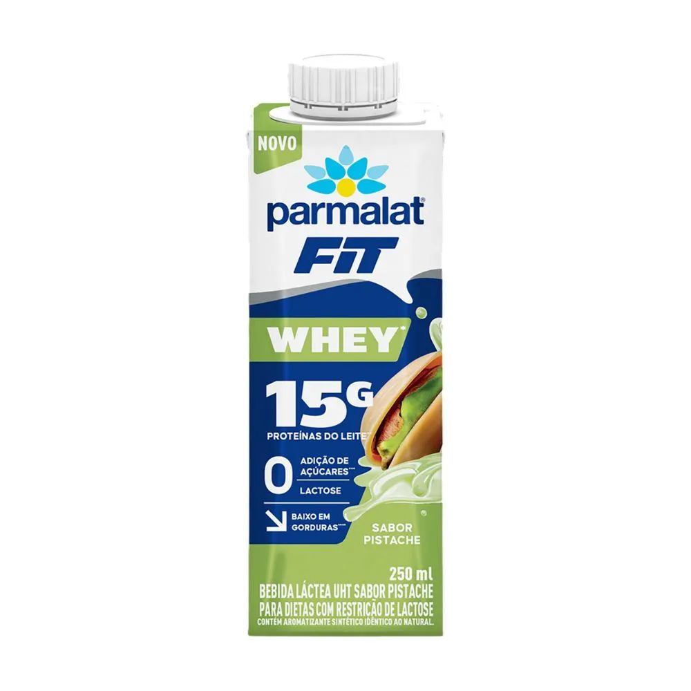 BEB LACTEA LAC. PARMALAT WHEYFIT 250ML PISTACHE