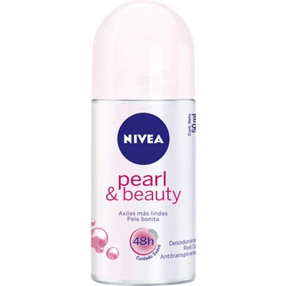 DESODORANTE NIVEA 50ML FEM PEARL&BEAUTY