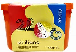SORVETE GELATTS 2L SICILIANO