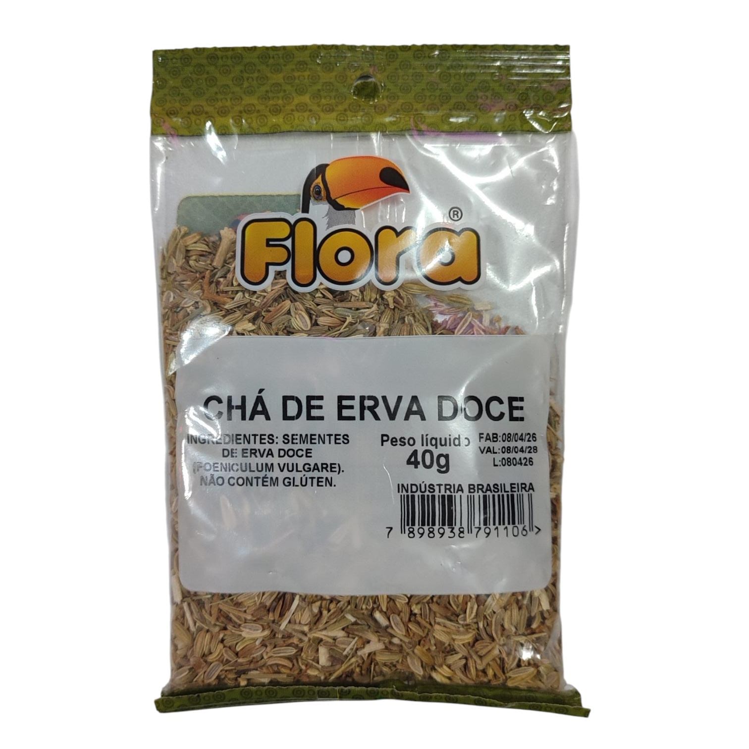 CHA ERVA DOCE 40 GR FLORA