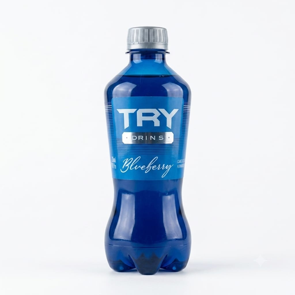 COQUETEL ALCOOLICO TRY BLUEBERRY 350ML