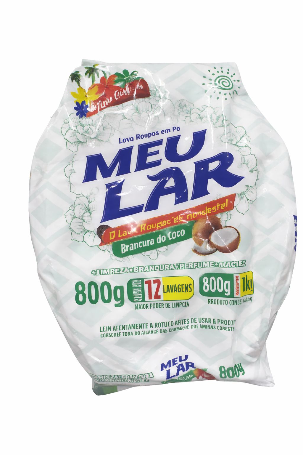 SABAO EM PO COCO BLOCK MEU LAR 800G